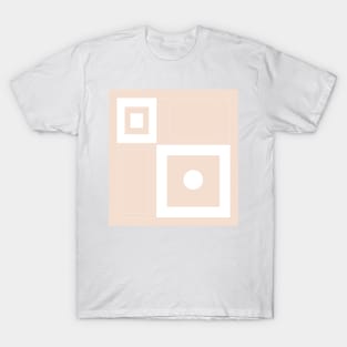 Minimal Geometric #white #home #decor #art #style #cool #pattern #redbubble #buyart T-Shirt